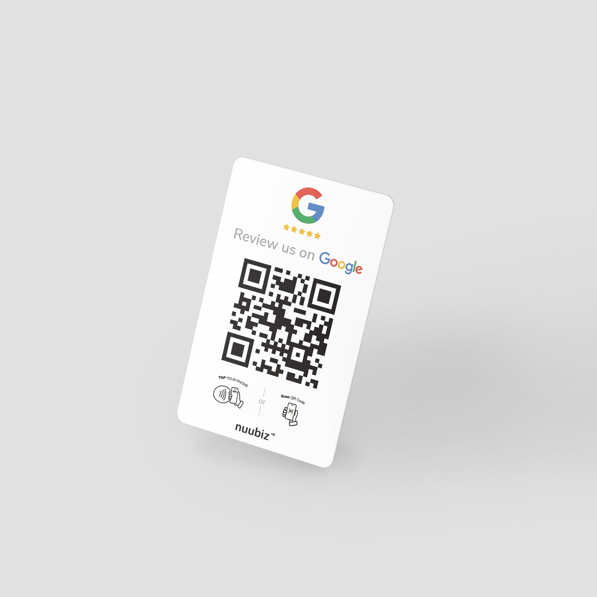 Card - Google Review - Nuubiz NFC card